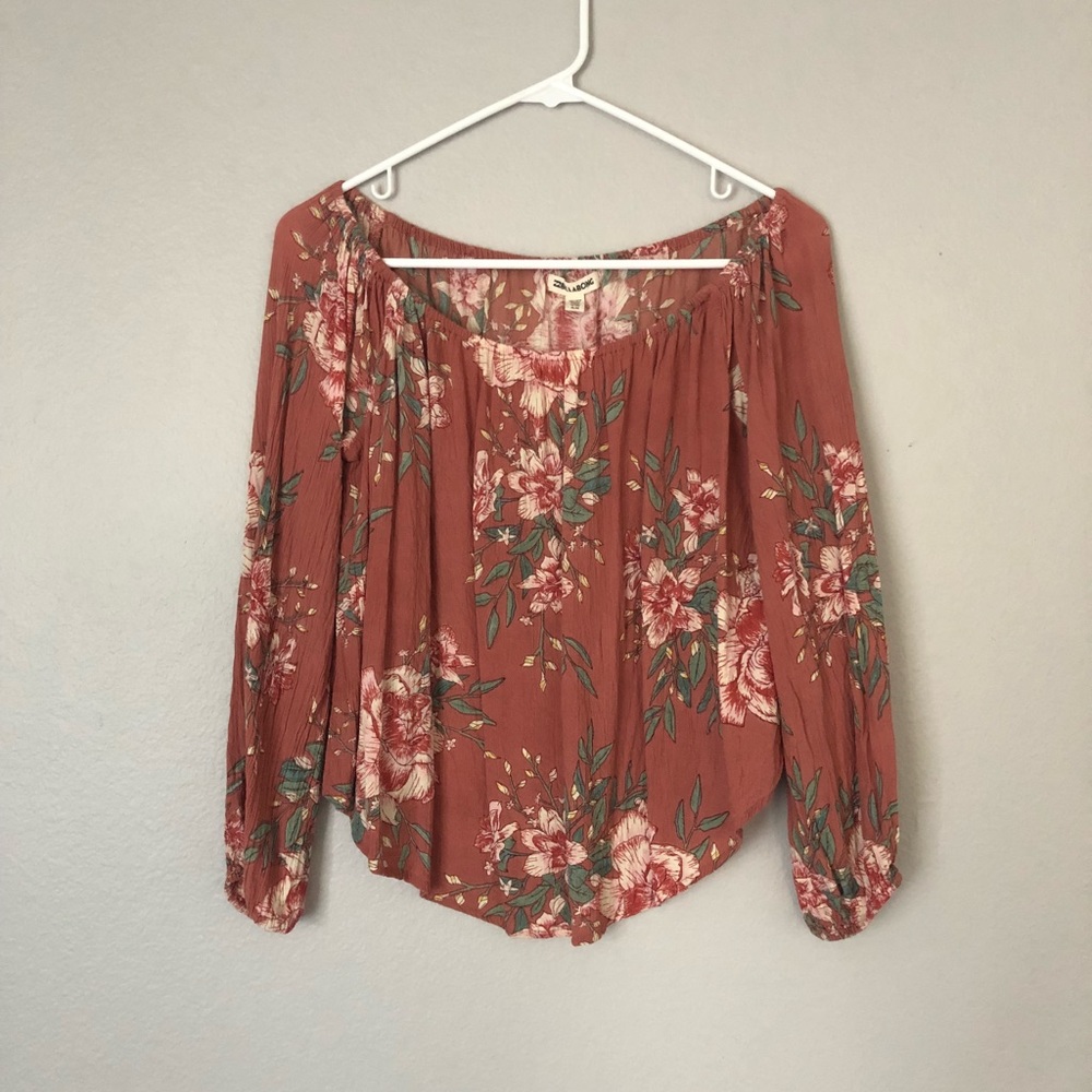 Billabong Off The Shoulder Crop